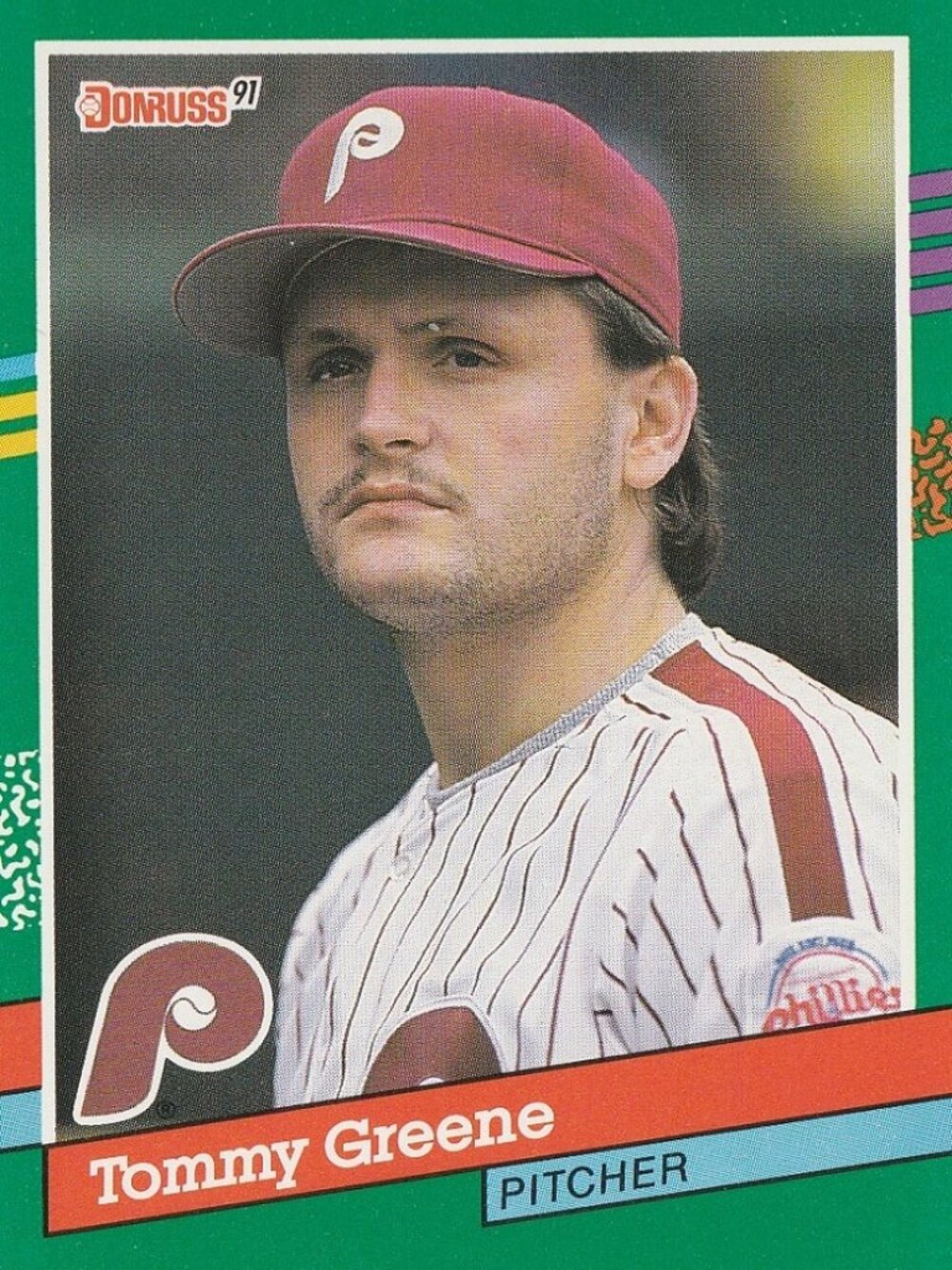 Tommy Greene Baseball Card
